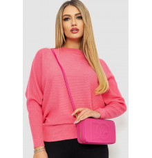 Кофта женская однотонная, цвет розовый, 244R2034 Кофта женская однотонная, цвет розовый, 244R2034