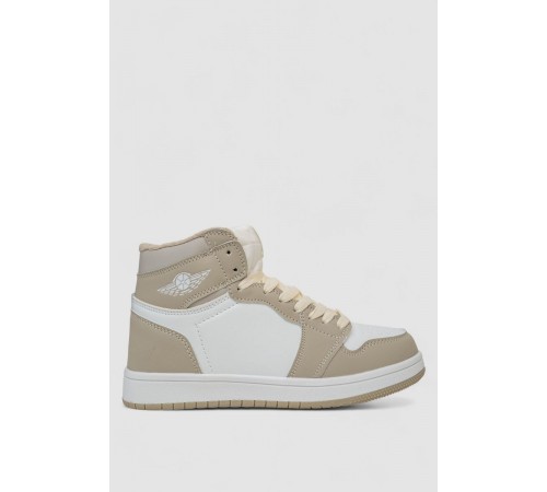 Кросівки жіночі зимові на хутрі, колір біло-сірий, 248RHB470