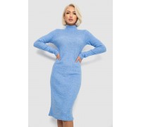 Сукня повсякденна утеплена, колір блакитний, 257R115