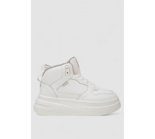 Кросівки жіночі зимові на хутрі, колір білий, 248RLM50