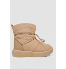 Дутики жіночі зимові на хутрі, колір бежевий, 248RFM100-5