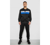 Спортивный костюм мужской двухнитка, цвет черный, 244R9167