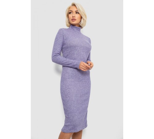 Сукня повсякденна утеплена, колір бузковий, 257R115