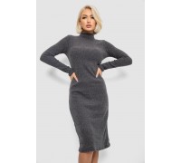 Сукня повсякденна утеплена, колір грифельний, 257R115