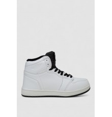 Кросівки чоловічі зимові на хутрі, колір біло-чорний, 248RH1010-24