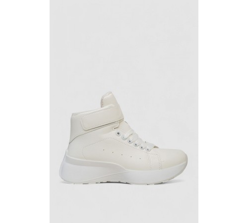 Черевики зимові жіночі на хутрі, колір білий, 248RXM25