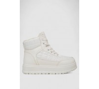 Кросівки жіночі зимові на хутрі, колір білий, 248RBL3