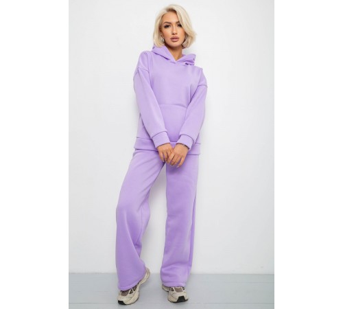 Спортивний костюм жіночий на флісі, колір бузковий, 257R87