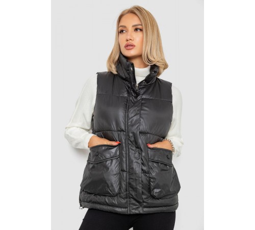 Жилет жіночий, колір чорний, 244R533