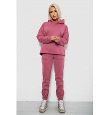 Спортивний костюм жіночий на флісі, колір пудровий, 257R88
