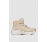 Черевики зимові жіночі на хутрі, колір бежевий, 248RXM25