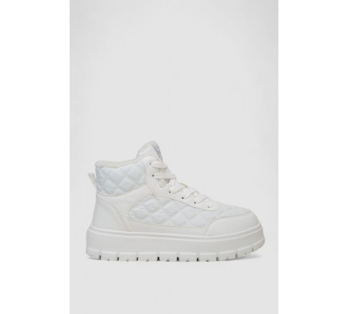 Кросівки жіночі зимові на хутрі, колір білий, 248RCX633