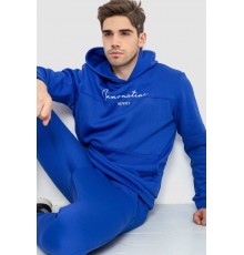 Спортивный костюм мужской на флисе, цвет электрик, 238R57160