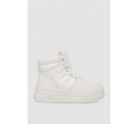 Кросівки жіночі зимові на хутрі, колір білий, 248RAM022