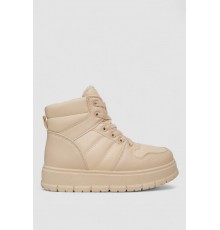 Кросівки жіночі зимові, колір бежевий, 248RBL2