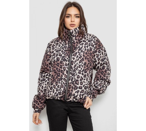 Куртка жіноча демісезонна, колір леопардовий, 102R5273-1