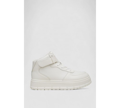 Кросівки жіночі зимові на хутрі, колір білий, 248RMB05