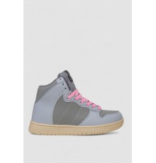 Кросівки жіночі зимові на хутрі, колір сіро-блакитний, 248RH1060 Кросівки жіночі зимові на хутрі, колір сіро-блакитний, 248RH1060