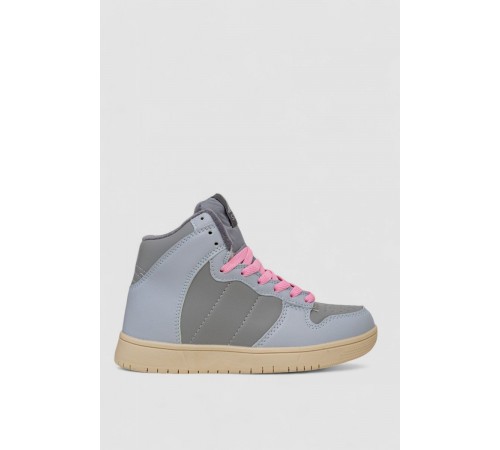 Кросівки жіночі зимові на хутрі, колір сіро-блакитний, 248RH1060