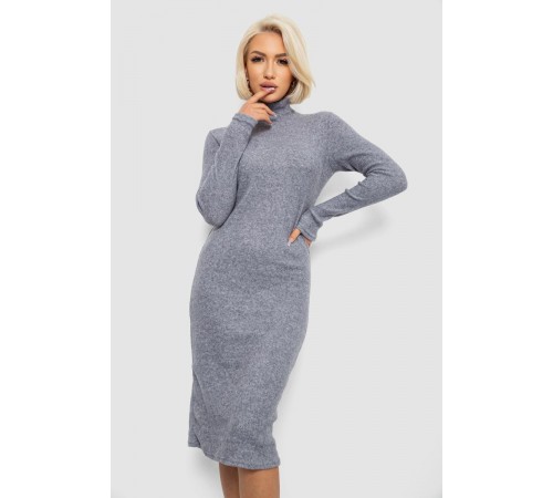 Сукня повсякденна утеплена, колір сірий, 257R115