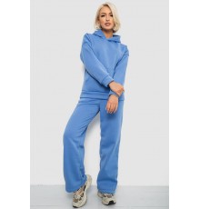 Спортивний костюм жіночий на флісі, колір блакитний, 257R87