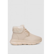 Черевики зимові жіночі на хутрі, колір бежевий, 248RCX663-1