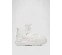 Кросівки жіночі зимові на хутрі, колір білий, 248RAM09