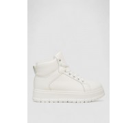 Кросівки жіночі зимові на хутрі, колір білий, 248RMB13