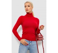 Гольф женский однотонный, цвет бордовый, 204R921