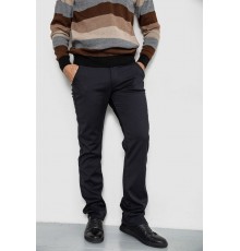 Штани чоловічі класичні, колір чорний, 244RFH305-1 Штани чоловічі класичні, колір чорний, 244RFH305-1