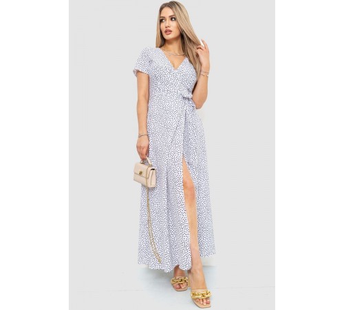 Сарафан у горох, колір біло-чорний, 241R157