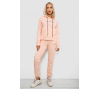 Спортивный костюм женский двухнитка, цвет персиковый, 214R1419-002