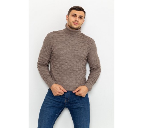 Свитер мужской, цвет мокко, 161R602