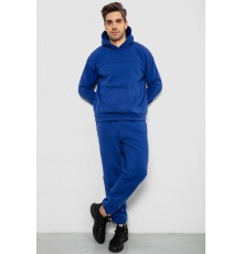 Спортивный костюм мужской на флисе, цвет синий, 238R029