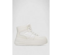 Кросівки жіночі зимові на хутрі, колір білий, 248RAM015