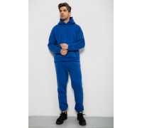 Спортивный костюм мужской на флисе, цвет электрик, 238R029