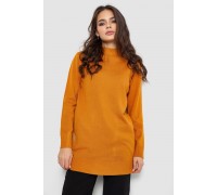 Свитер женский однотонный, цвет горчичный, 244R5550