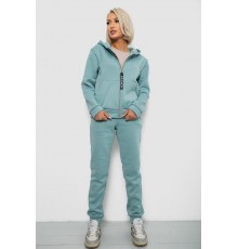 Спортивний костюм жіночий на флісі, колір оливковий, 257R86