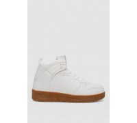 Кросівки чоловічі зимові на хутрі, колір біло-коричневий, 248RCX698