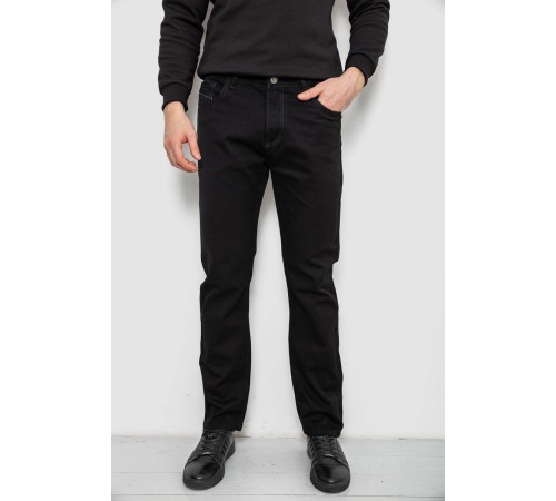 Джинсы мужские, цвет черный, 244RW20