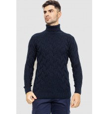 Свитер мужской, цвет темно-синий, 161R1034