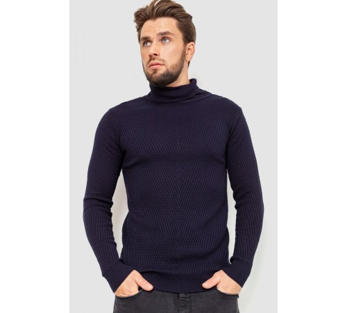 Гольф мужской, цвет темно-синий, 161R857