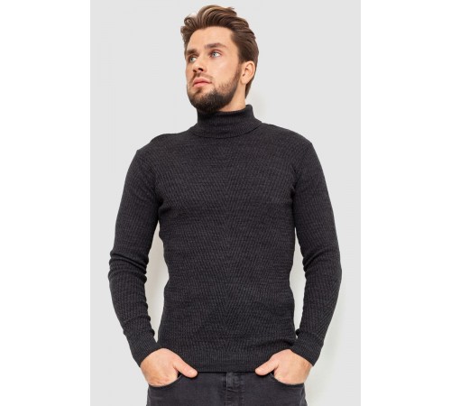 Гольф мужской, цвет темно-серый, 161R857