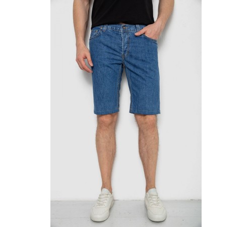 Шорты мужские джинсовые, цвет синий, 238R2025