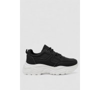 Кроссовки женские, цвет черно-белый, 248RA140