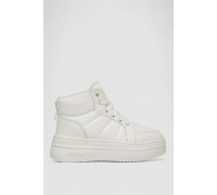 Кросівки жіночі зимові на хутрі, колір білий, 248RAM013