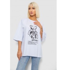 Футболка жіноча з принтом, колір білий, 244R2029-5
