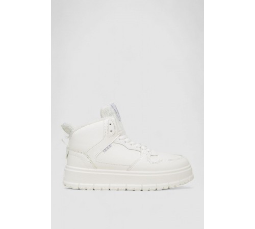 Кросівки жіночі зимові на хутрі, колір білий, 248RMB09