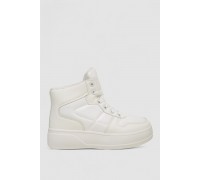 Кросівки жіночі зимові на хутрі, колір білий, 248RQT11