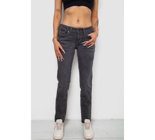 Джинси жіночі, колір сірий, 4R014-1